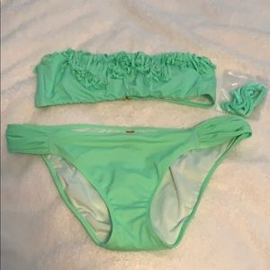Victoria Secret lime green bikini